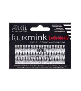 Ardell - Individual Fauxmink False Eyelashes - Long Black