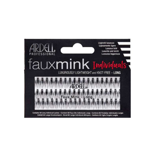 Ardell - Individual Fauxmink False Eyelashes - Long Black