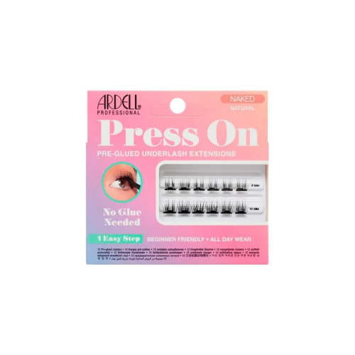 Ardell - Set of individual false eyelashes Naked Press On - Naked Natural