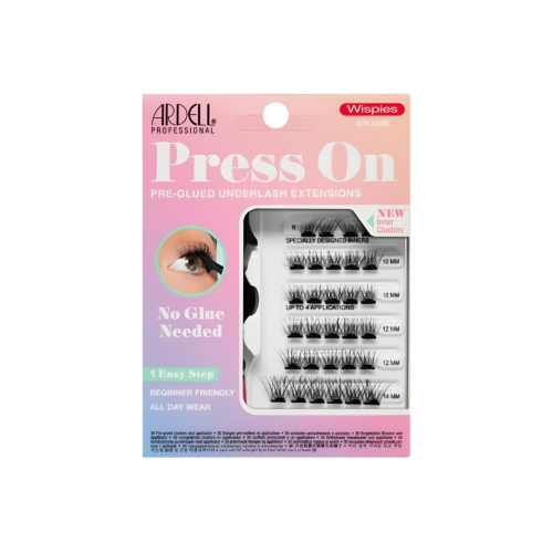 Ardell - Set of individual false eyelashes Naked Press On - Wispies Volume