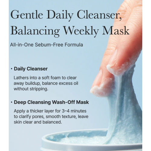 Arencia - Facial Cleanser Fresh Blue Hyssop Rice Mochi