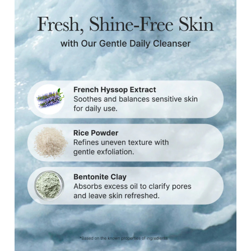 Arencia - Facial Cleanser Fresh Blue Hyssop Rice Mochi