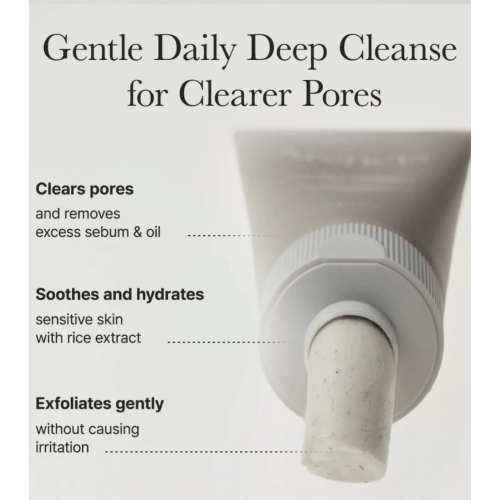 Arencia - Facial Cleanser Rice + LHA Pore Control Rice Cake