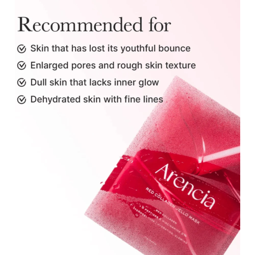 Arencia - Facial mask Red Collagen Jello