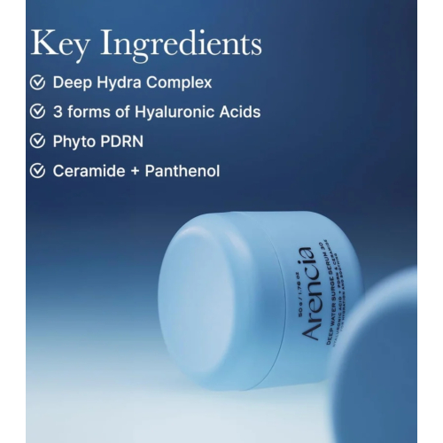 Arencia - Moisturizing Serum Deep Water Surge Serum 30