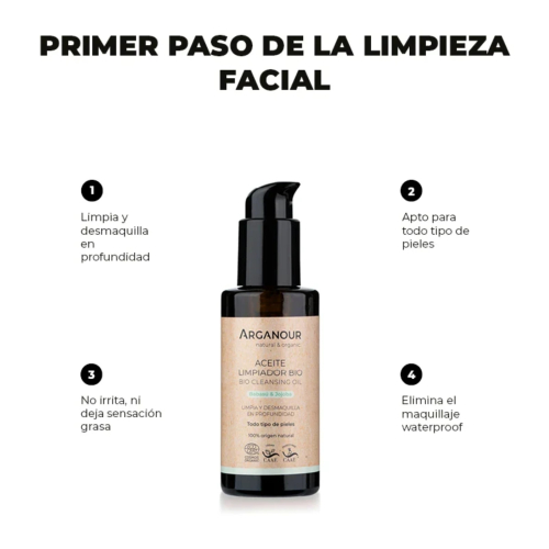 Arganour - Bio make-up remover oil