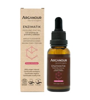 Arganour - Facial peeling with pomegranate and pumpkin enzymes Enzimatik