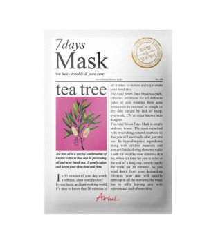 Ariul - 7 Days Purifying face mask - Tea tree