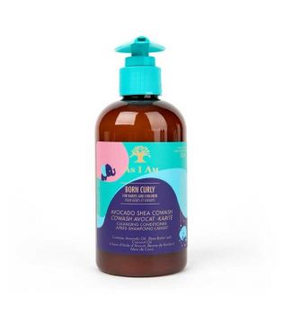 As I Am - Cowash Conditioner for Babies and Children Born Curly - Avocado and Shea