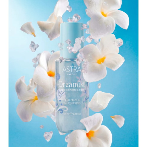 Astra Make-Up - Body mist Dreamist Shimmer - Fiori Bianchi & Sale Marino