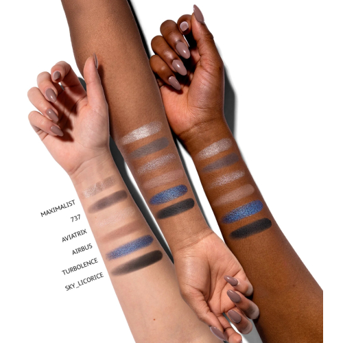 Astra Make-Up - Mini eyeshadow palette Private Dream - 04: Jet