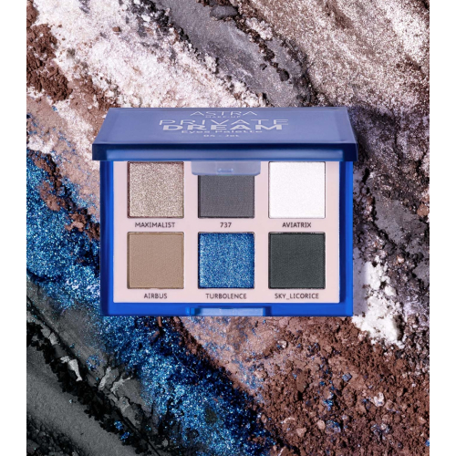 Astra Make-Up - Mini eyeshadow palette Private Dream - 04: Jet