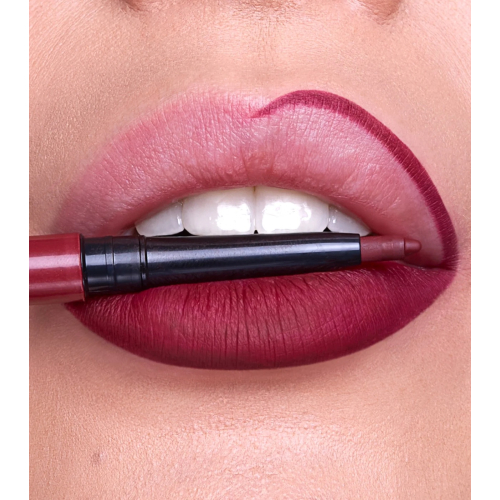 Astra Make-Up - Waterproof Lip Liner Outline - 08: Royal Burgundy