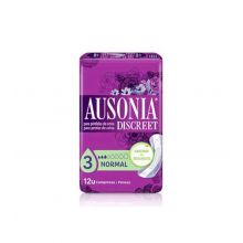 Ausonia - Normal pads without wings Discreet - 12 units
