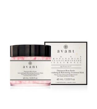 Avant Skincare - Antioxidant and retexture mask with Damascus rose petals