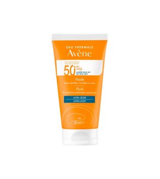 Avène - Dry touch sunscreen fluid SPF50+ - Sensitive normal and combination skin