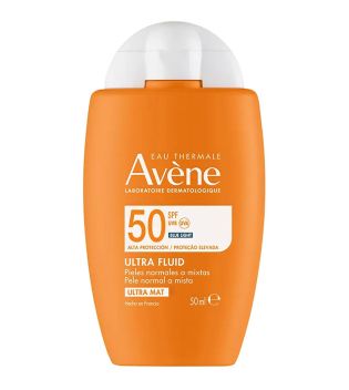 Avène - Ultra fluid sunscreen Ultra Mat SPF50 - Normal to combination skin