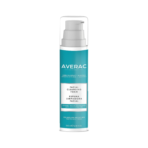 Averac Cosmetics - Facial Cleansing Foam - For Combination and Oily Skin