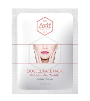 Avif - Anti-age facial bio-cellulose mask