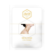 Avif - Hydrating cellulose bio-cellulose mask for neck