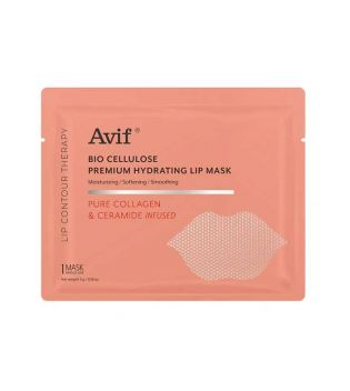 Avif - Moisturizing Premium Bio-Cellulose Lip Patches