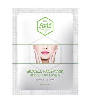 Avif - Hydrating facial bio-cellulose mask