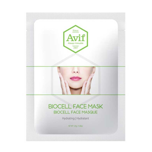 Avif - Hydrating facial bio-cellulose mask
