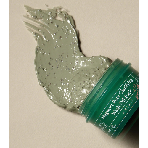 Axis-Y - Exfoliating Face Mask Mugwort Pore Clarifying Wash Off Pack