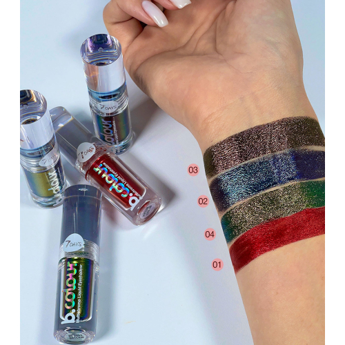 7DAYS - *Dark Side* - Multichrome liquid eyeshadow - 03: Gold blood