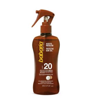Babaria - Coconut spray sun tanning oil 200ml - SPF20