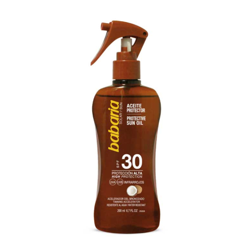 Babaria - Coconut spray sun tanning oil 200ml - SPF30
