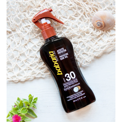Babaria - Coconut spray sun tanning oil 200ml - SPF30