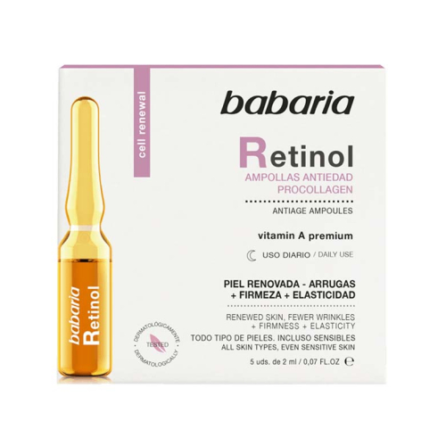 Babaria - Retinol facial ampoules