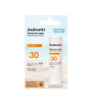 Babaria - Lip Protection Balm SPF30 - Aloe
