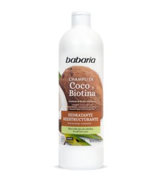 Babaria - Coconut and biotin restructuring moisturizing shampoo