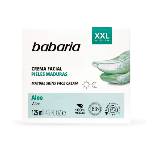 Babaria - Anti-wrinkle facial cream XXL - Aloe Vera