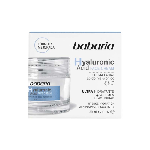 Babaria - Facial cream with hyaluronic acid
