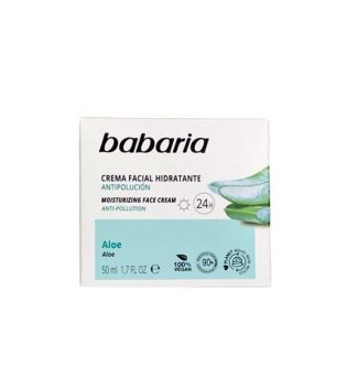 Babaria - 24h moisturizing facial cream - Aloe vera