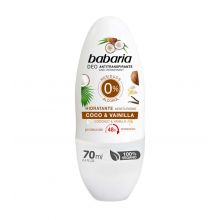 Babaria - Deo roll on moisturizing antiperspirant - Coconut and Vanilla