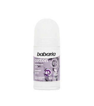 Babaria - Nourishing roll-on deodorant - Cotton