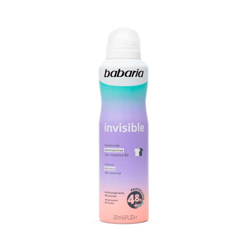 Babaria - Deodorant spray Invisible - Anti-stains