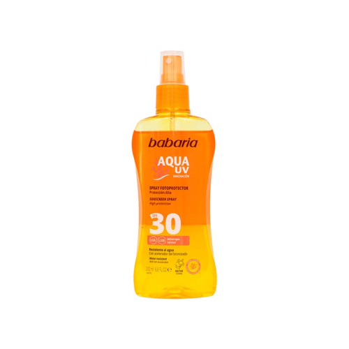 Babaria - Biphasic sunscreen spray Aqua UV SPF 30