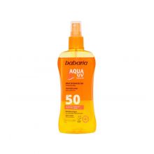 Babaria - Biphasic sunscreen spray Aqua UV SPF 50