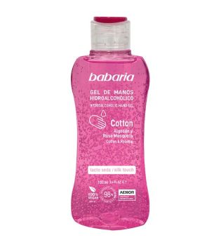 Babaria - Hydroalcoholic hand gel - Cotton and Rosehip - 100ml