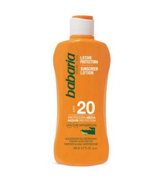 Babaria - Aloe Vera Sun Protection Milk - SPF20