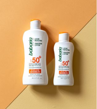 Babaria - Sun protection milk SPF50 200ml - Sensitive skin
