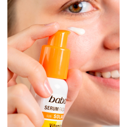Babaria - Brightening facial serum with SPF 50+ - Vitamin D