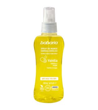 Babaria - Hydroalcoholic Hand Spray - Vanilla and Argan