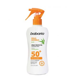 Babaria - Sunscreen spray SPF50 200ml - Sensitive skin