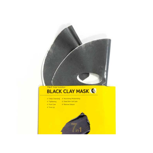 Barulab - Clay Face Mask 7 in 1 Total Solution - Black Clay